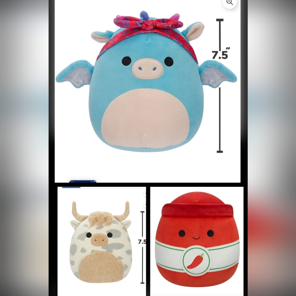 Squishmallows Bundle Of 3